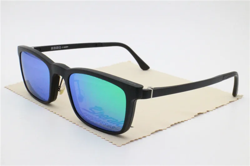 Drop Ship 201 Ultem Combined Metal Glasses Frame Plug Clip On