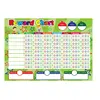 Custom magnetic potty training dry erase star behavior reward and responsibility chore chart for kids