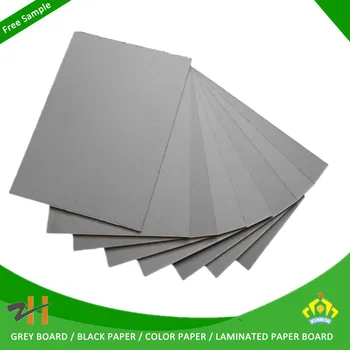 Lower Gram With High Grade Thick Chipboard 350 Gsm Gray Board