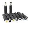 DC Power Converter Plug Power Supply Plug Jack Adapter Connector to DC 4.0x1.7mm 5.0x1.0mm 5.5x2.5mm 5.5x1.7 Tips Sets f