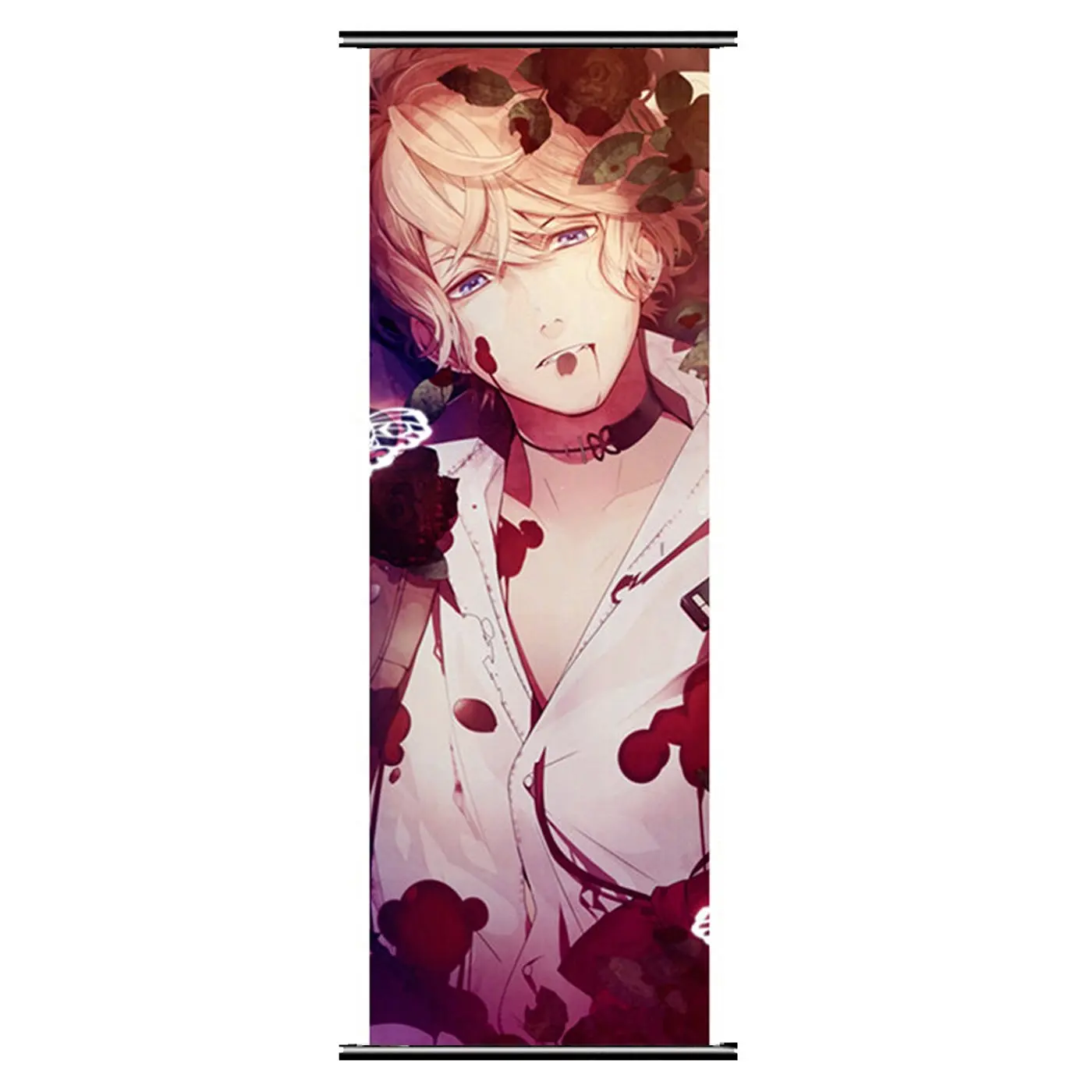 28.5. CosEnter DIABOLIK LOVERS <b>Sakamaki</b> <b>shu</b> Ririe Poster scroll wall painti...