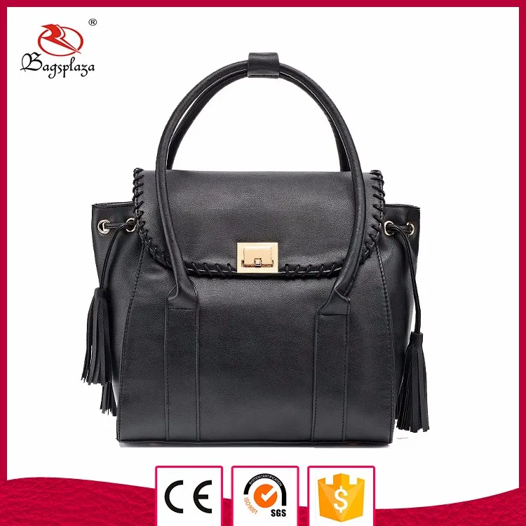 Alibaba Online Shopping Women Handbags 2018 Hong Kong Handbags Black
