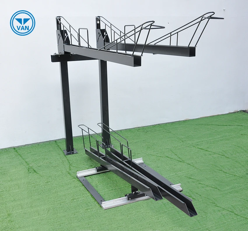 Two Tier Bike Storage Display Rack With Large Loading Capacity/double