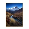 Snow Mountain Cool Printing Giclee Canvas Artwork