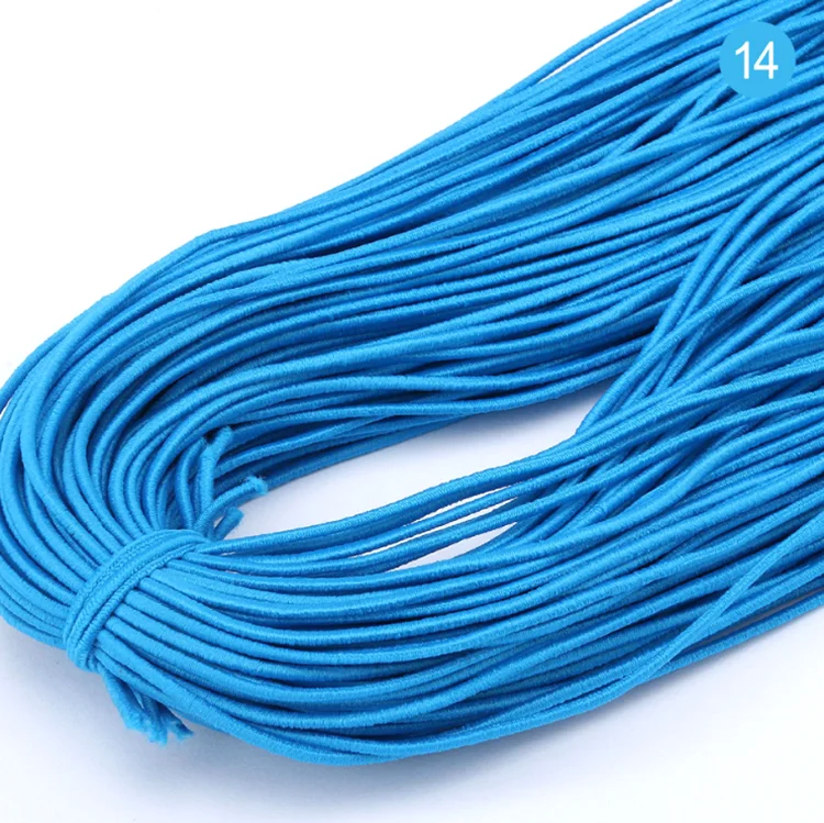 1mm Width Colorful Elastic Cord For Garment In Stock - Buy Elastic Cord ...