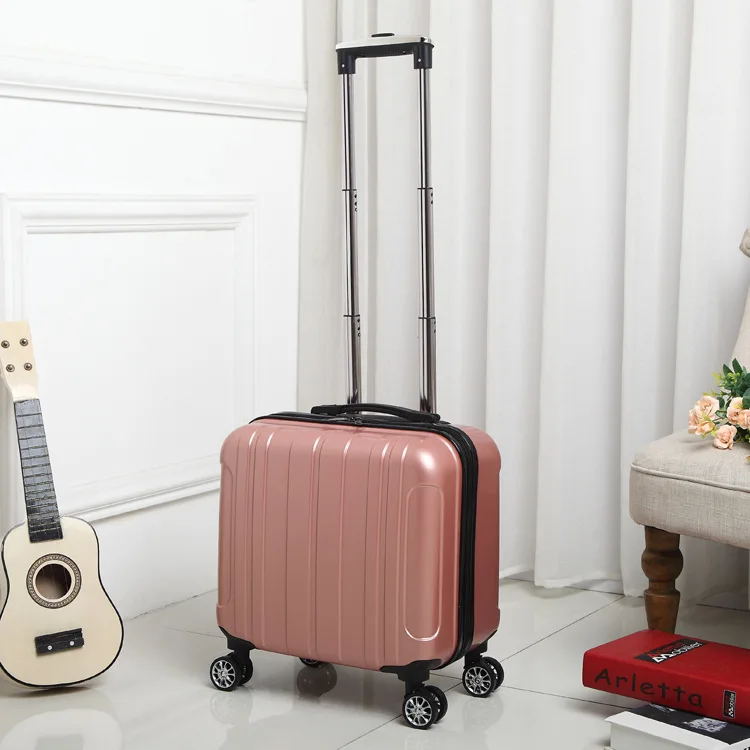 Cheap 16 Inch Waterproof Durable Hard Shell Travel Trolley Suitcase ...