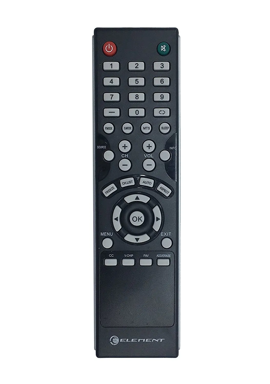 element tv remote