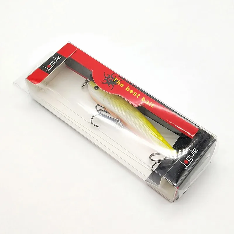 80mm 11g Foil Fishing Lures Pencil Hot Stamping Foil Lures