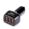 IBD full function 3 ports qualcomm quick charge 3.0 car mobile charger
