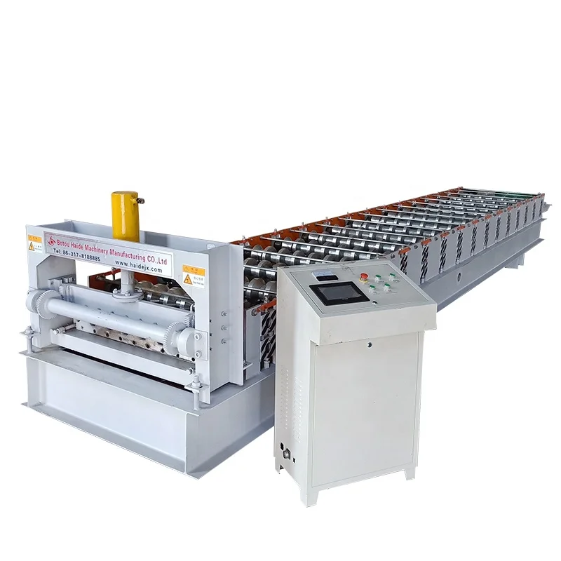 Aluminum Tile Roll Forming Machine Cold Roll Forming Machines Metal Roofing Machine
