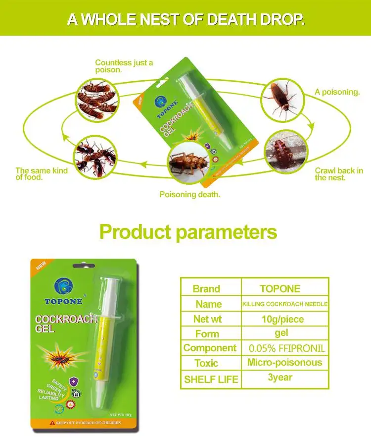 best exterminator for roaches, Cockroach Gel Baits Needle , pest control for roaches