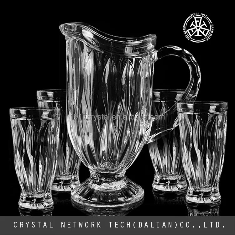 Antique Crystal Drinking Water Jug,7pcs Glass Water Jug Set Buy Water