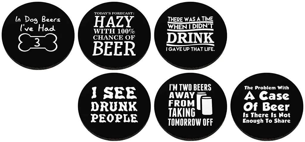 drink coaster sayings
