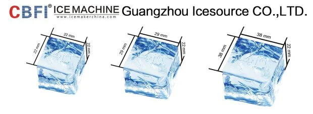 product-Guangzhou CBFI CV5000 Cube ice machine with semi auto packing ice bin-CBFI-img
