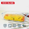 Amazon Hot Selling High Borosilicate Glass Cake Dish