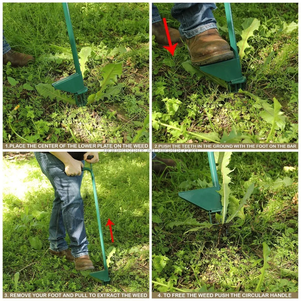Garden Lawn Weed Puller Manual Weed Remover Lightweight Weeder Remover