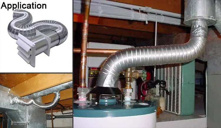 SFD-semi-rigid-aluminum-foil-flexible-duct-application
