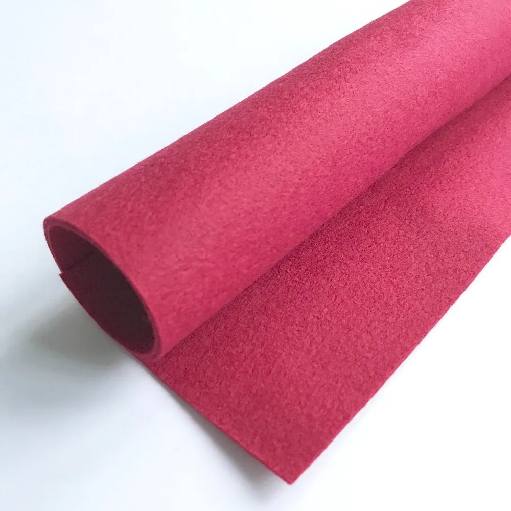 Red felt. Red felt Cloth.