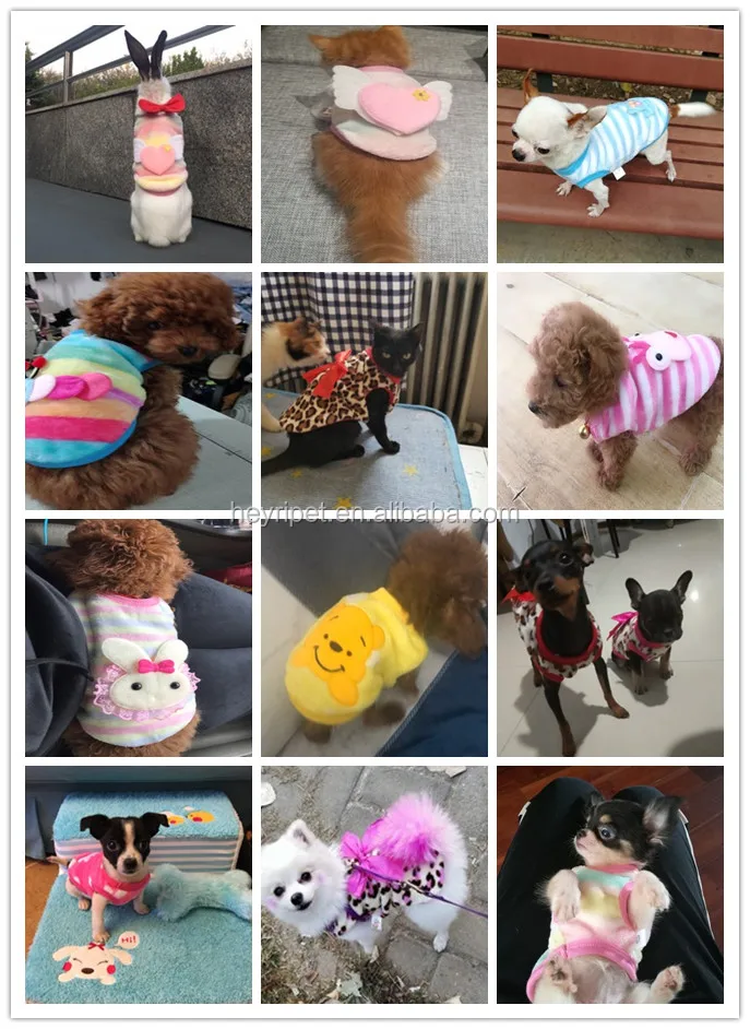 Heyri Pet 2018 Hot Sell Cute Dog Puppy Clothes Wholesale Cheap