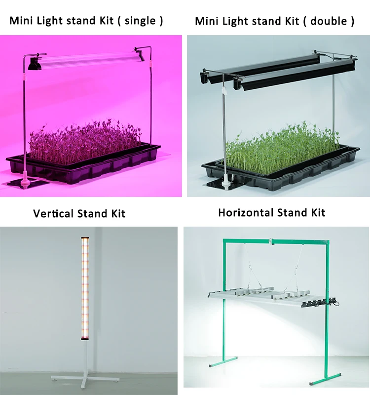 ETL EDK indoor hydroponic greenhouse full spectrum plant lamp bulb strip led grow light for microgreens lettuce