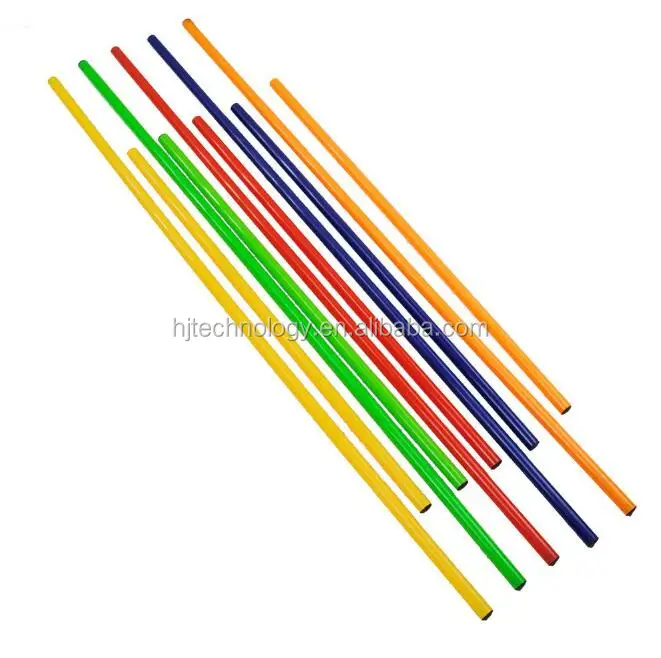 Spring Loaded Slalom Poles Agility Speed Multi Sport Training Agility 