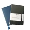 Academic Year Planner Custom Promotional A5 PU Leather Executive Hardcover Notebook with Paper Sleeve