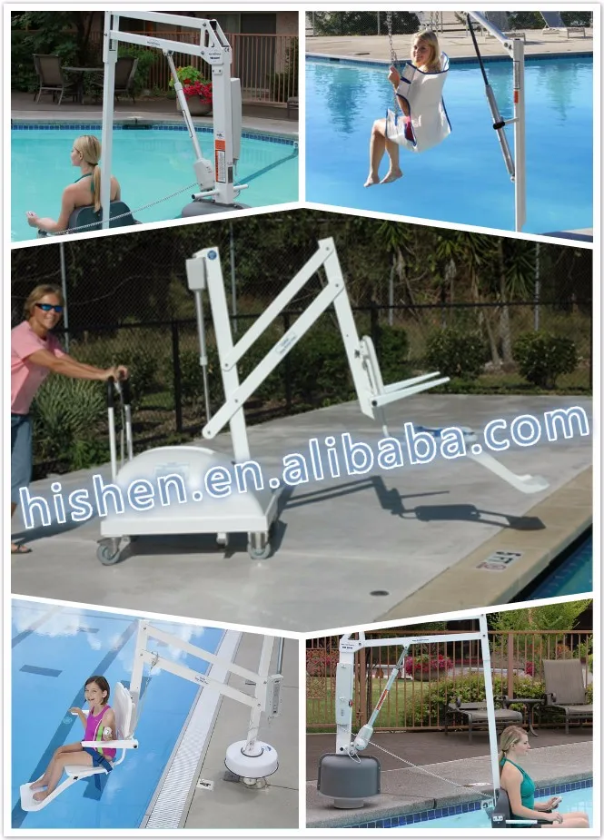 Global Rotational Series Handlift Stainless Steel Handicap Swimming