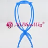 High Quality Cheap Price Stable and Portable Folding Collapsible Durable Plastic Wig Display Stand Holder For Hair Salon