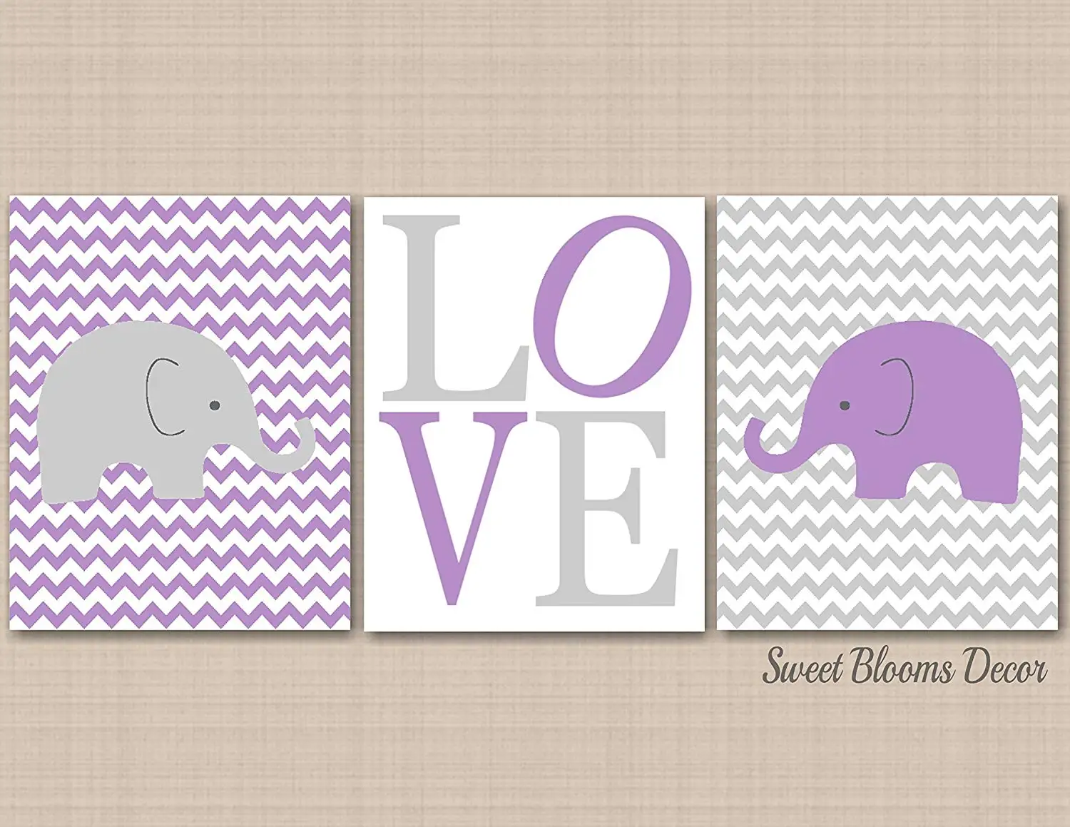 navy elephant nursery decor