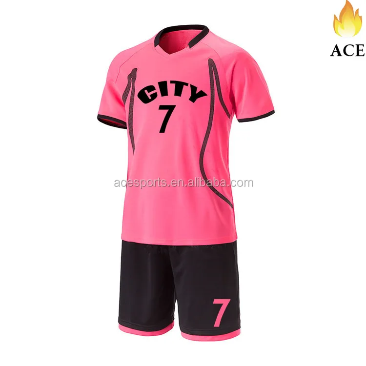 Pink Color Soccer /football Jersey 
