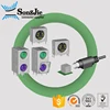 female mini din 6 pin connector for keyboard and mouse / mouse data/clock for splitter cable