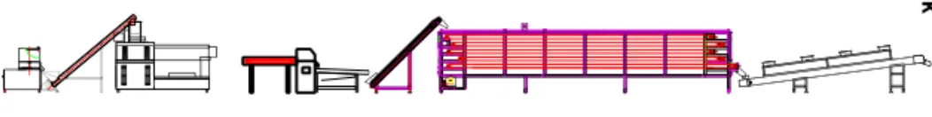 Industrial Pasta Making Machine Macaroni Production Line