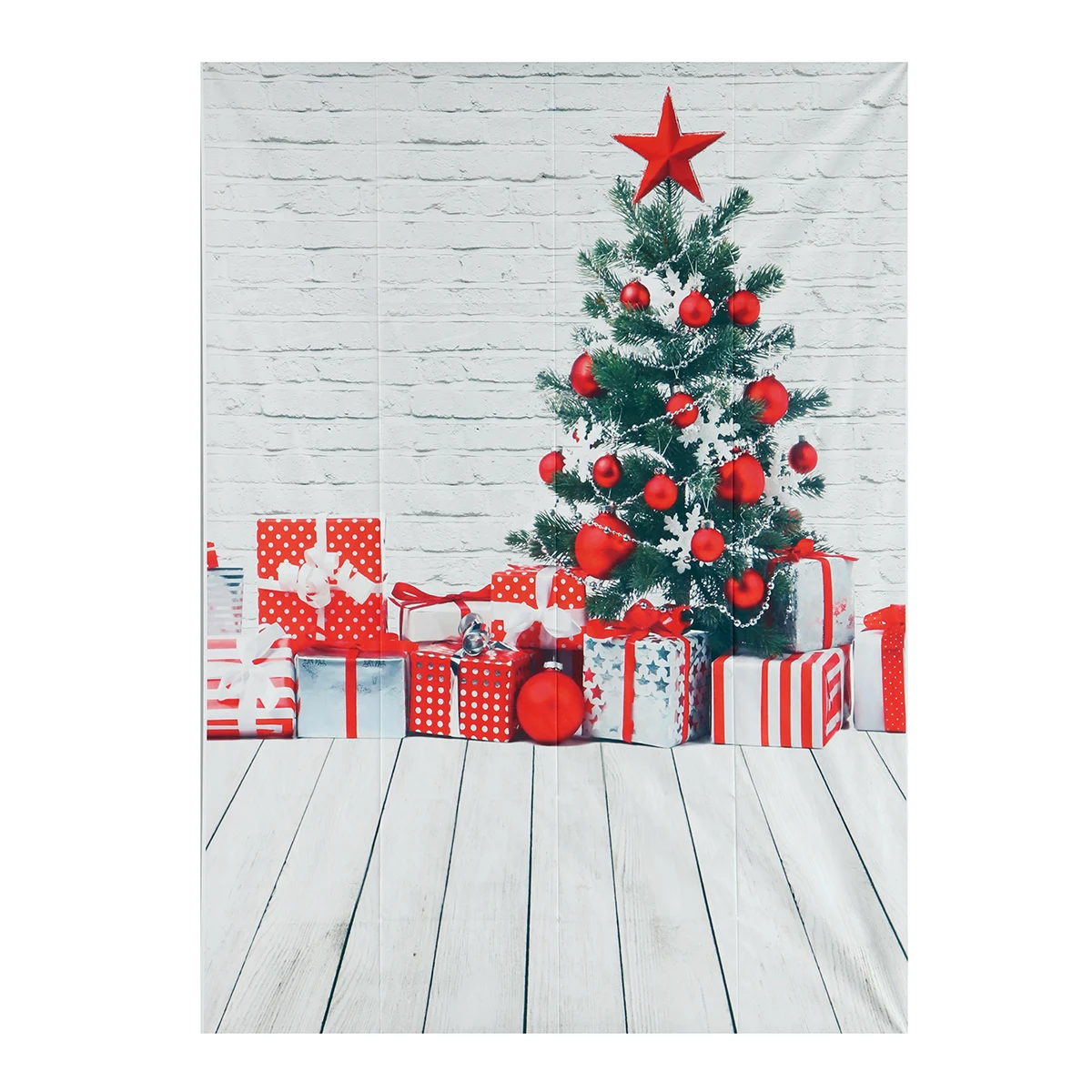 Christmas Party Photo Background Props Photography Studio Backdrop Decor 5x7FT