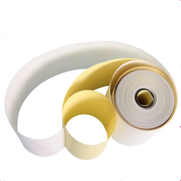 57mm*50mm carbon-less POS Receipt Paper 3 ply NCR roll digit paper