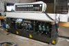 Glass straight line miter edging machine