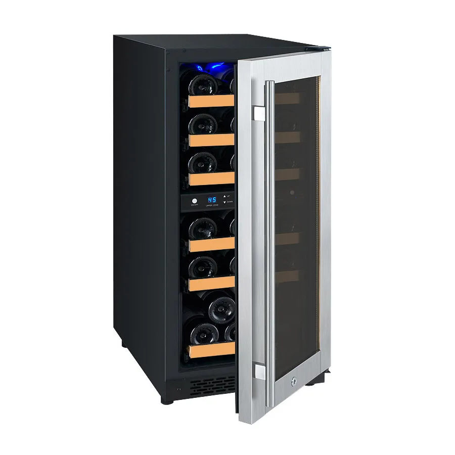 high quality fan circulaiton air-cooling wine cooler refrigerator