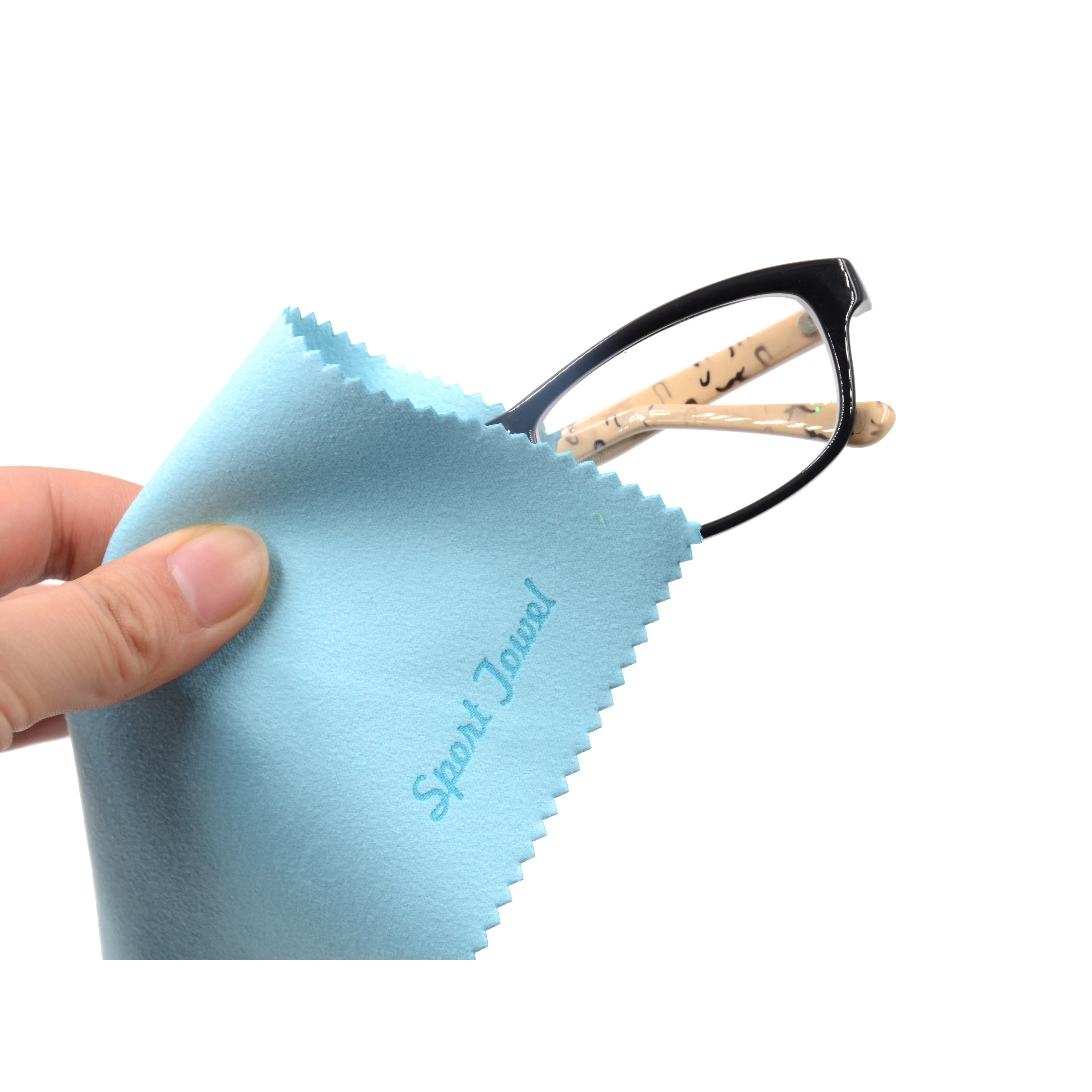 Nice Looking High Quality Silk Print Microfiber Polyester Spectacle