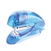 Hot office school stationery desktop small plastic power staplers 24/6 26/6 pin size types of transparent mini stapler machine