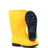 Yellow waterproof safety shoes