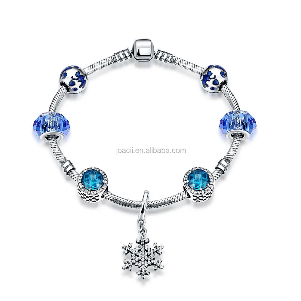 Sapphire Sterling Silver Bead Bracelets And Bangles