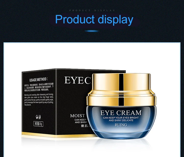 OEM The Most Effective remover wrinkle Firming Eye Cream for dark circle and dryness