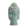 Decorative ceramic buddha head