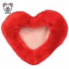 2019 New Valentine Gift 3D Picture Photo Frame For Kids OEM Custom Pretty Stuffed Soft Red Heart Shape Plush Toy Photo Frame