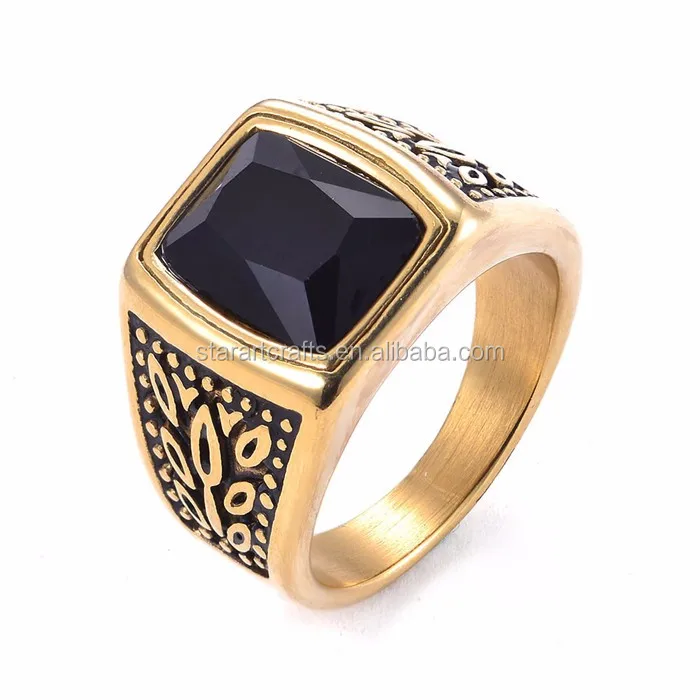New Hot Saudi Arabia Style Gold Plated Stainless Steel 316l Jewelry