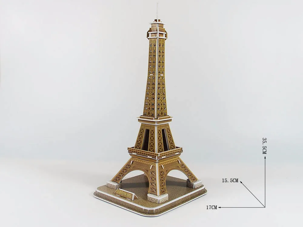 National Geographic 3d Eiffel Tower Jigsaw Puzzles For Kids Handmade Creative Assemble Buy 3d