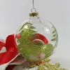 wholesale clear glass christmas ball ornaments