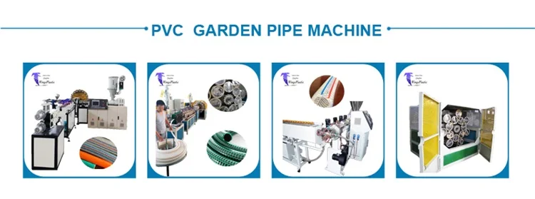 High Efficiency PVC Fiber Garden Hose extruder Pipe Extruding Machine