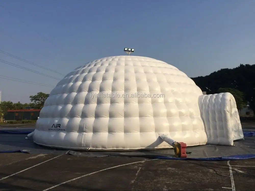 inflatable outdoor dome