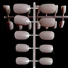 11 size= 24pcs Nails Oval Shape Tip Natural Coffee Carnival Candy Lady Fake False Nail Tips Lady Must R26-388X