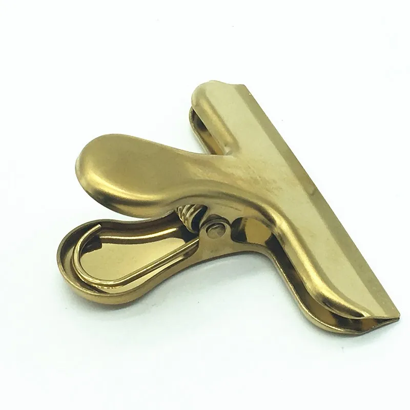 Metal Binder Clip Bulldog Clips Nickel Round Metal Spring Letter Clips